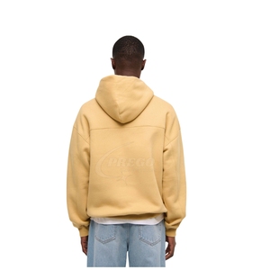 Sweat à capuche surdimensionné pour homme avec logo personnalisé |   Pull-over en molleton 100% coton, poids lourd, uni, de haute qualité, streetwear, vente en gros - Product Image 4