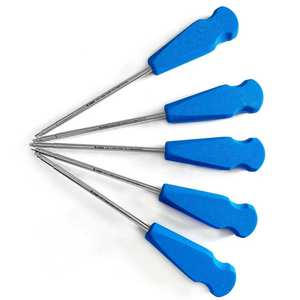 Destornillador Manual con Punta de Silicona de 3/5 mm, Juego de 5 Piezas, Acero Inoxidable de Grado Quirúrgico Veterinario, Herramientas de Cirugía Ortopédica - Product Image 3