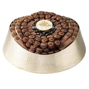 Bol à chocolat de conception arabe, bol à bonbons élégant et classique, bol à chocolat de designer, vente en gros, nouveau bol à chocolat - Product Image 4