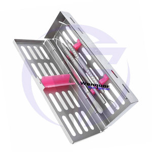 Kit de Higiene Dental al por Mayor, 4 Piezas, Espejo, Sonda, Scaler y Pinzas de Acero Inoxidable, para Venta, Fabricación Médica Wenquar - Product Image 1