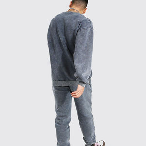 Chándal Deportivo Personalizado con Logotipo para Hombre, Pantalones Jogger de Felpa Gruesa, Nuevo Chándal 100% Algodón, Transpirable, para Uso en Invierno - Product Image 2