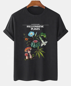 T-shirt en molleton coupe classique pour homme, 240 GSM, 100 % coton, streetwear personnalisé, haute qualité, écologique, respirant, vierge - Product Image 4