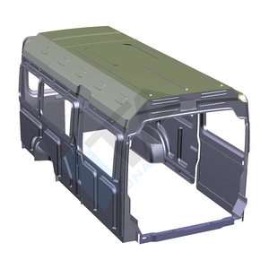 Para el mercado RHD, juego de revestimiento interior de plástico ABS para Movano Ducato Relay Jumper L4H2 maxi extra largo, sin canales. - Product Image 3