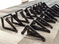 Support de montage pour enceinte colonne double 10 pouces, haute performance, 3 voies, passif, à source ponctuelle