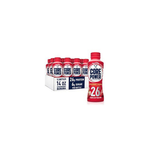core fairlife milkshake <b>protein</b> high <b>protein</b> lactose free post workout recovery chocolate vanilla strawberry - Product Image 1