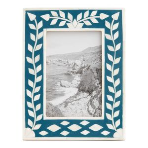 Custom Logo Handmade Eco-friendly MDF Board <b>Photo</b> <b>Frame</b> Natural Bone Inlay Design Home Office Hotel Decor - Product Image 3