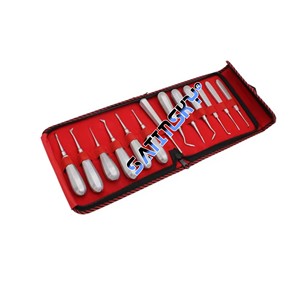 Instrumento de Odontología, 5 Piezas, Osteótomo Manual para Implantes, Elevador de Seno Mandibular, Herramienta con Puntas Cóncavas, Dispositivo de Elevación de Seno, Implante Óseo - Product Image 6