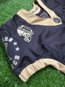 Maillots de football américains personnalisés, respirants, à manches courtes, uniformes de football en gros, pas chers - Product Image 5