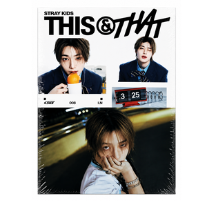 Stray Kids THIS & THAT 10º Mini Álbum [I.N & Ver.]. 2 Mini CD, Photobook, Photocard, Foto de Identificación, Pegatina, Papel con Letras, Música K-Pop - Product Image 1