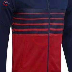 Ensemble de jogging streetwear haut de gamme, survêtement personnalisé, ODM, survêtement pour homme, survêtement à fermeture éclair, fournisseur de vêtements de sport - Product Image 4
