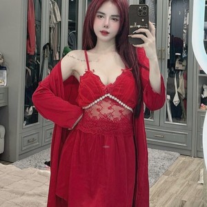 Precio de fábrica personalizado 2 piezas conjunto corto de las mujeres Natural ODM lavable tejido de punto Casual sólido para dormir ocio Vietnam - Product Image 1