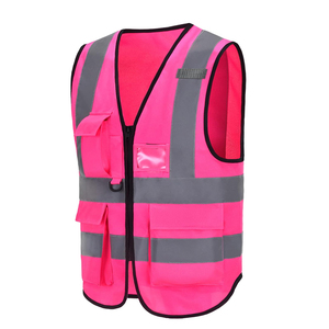 Gilet de sécurité réfléchissant de protection contre les contractions prix de gros fabricant pakistanais gilet de sécurité sur mesure pour la vente en ligne - Product Image 4
