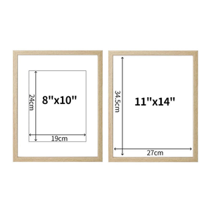 Cadre photo en bois MDF pour décoration murale à domicile, personnalisable - Product Image 4