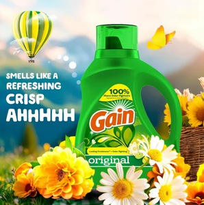Proveedor Original de EE. UU. del Detergente Líquido para Ropa Gain + Aroma Boost, 61 Cargas |   88 onzas líquidas de un proveedor genuino - Product Image 3