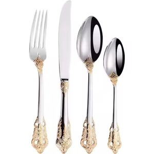 Ensemble de couverts de qualité supérieure avec manche forgé et finition en acier poli, idéal pour les hôtels, les restaurants et l'utilisation sur table - Product Image 3