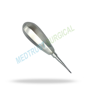 Élévateur dentaire chirurgical extra petit 301S en acier inoxydable pour luxation dentaire de précision et élévation radiculaire - Product Image 4