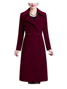 2025 venta al por mayor nuevo diseñador señoras cálido clásico abrigo largo Cuello de piel con capucha chaqueta acolchada delgada invierno Parka prendas de vestir abrigos de Mujer - Product Image 2