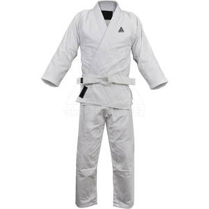 Uniforme de judo en coton de haute qualité avec manches complètes couleur personnalisée dernière conception au prix pour les vêtements d'arts martiaux - Product Image 6