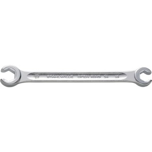 Double Ring <b>Spanner</b> <b>Open</b>-Ring 24 10 X 12 mm 160 mm 6-Point by STAHLWILLE - Product Image 1