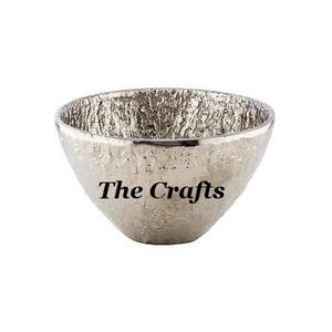 Bol de service en métal et en bois avec vaisselle de qualité supérieure Bol à chocolats et fruits pour hôtel et restaurant - Product Image 4