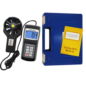 anomètre numérique multifonction, 3 phases, mesure de la température <span class=keywords><strong>du</strong></span> débit de <span class=keywords><strong>l</strong></span>'<span class=keywords><strong>air</strong></span>, <span class=keywords><strong>du</strong></span> <span class=keywords><strong>vent</strong></span>, avec 3 échelles - Product Image 2