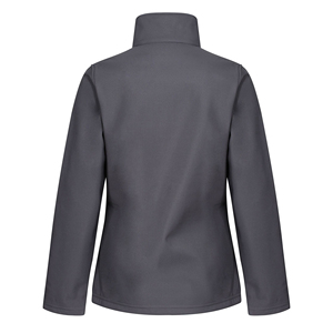 Veste softshell d'hiver en nylon pour femmes surdimensionnée vente en gros en usine Sports de plein air imperméable respirant écologique séchage rapide - Product Image 2