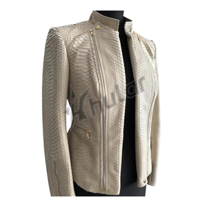 <span class=keywords><strong>Giacca</strong></span> di <span class=keywords><strong>pelle</strong></span> da <span class=keywords><strong>donna</strong></span> personalizzata con motivo pitone 2025 primavera <span class=keywords><strong>oversize</strong></span> Streetwear da <span class=keywords><strong>donna</strong></span> giacche decorative invernali - Product Image 5