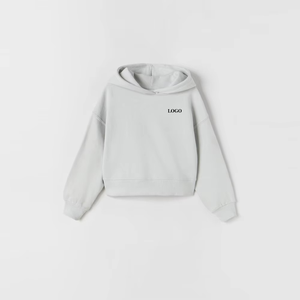 2025 niños pulóver chándal con capucha niños llano venta al por mayor elegante moda niños chándal - Product Image 6