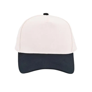 High Quality 5 Panel <b>Baseball</b> <b>Cap</b> Men's Adjustable Strapback Hat Custom Embroidered <b>Plain</b> Style - Product Image 2