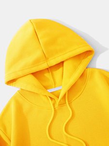 Sweat à capuche en molleton court pour femme Logo avant personnalisable Vêtements d'hiver avec col à capuche Sweatshirts Pakistan - Product Image 2