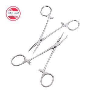 Jeu de 4 pinces hémostatiques à manche droit Taille: 5 "& 5.5" Titanium Instrument chirurgical Hemostat dentaire - Product Image 6