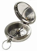 Boussole Nautique Moderne en Laiton, Instrument de Navigation Maritime Classique, Outil d'Exploration Écologique et Durable pour Utilisation Intérieure
