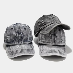Casquette de baseball classique respirante à 6 panneaux personnalisée unisexe Denim lavé prix d'usine pour adultes scènes d'extérieur décontractées - Product Image 6