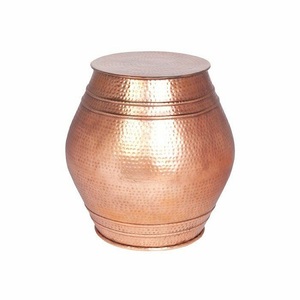 Tabouret de bar commercial en métal aluminium et cuivre antique Design moderne de haute qualité avec pouf de forme personnalisée pour la chambre à coucher - Product Image 1