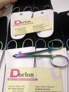 Professional Nipper Scissor Private Label Stainless Steel Nail Cuticle Nipper With Rainbow Coated Customized Manicure Nail <b>Tool</b> - Product Image 3