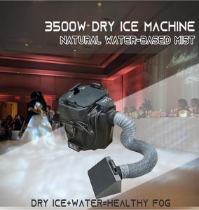Macchina del fumo a basso profilo con effetto nebbia e ghiaccio secco da 6000W per matrimoni, palcoscenici ed eventi - Product Image 3