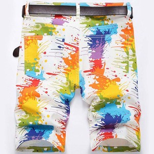 Venta al por mayor de bañadores para hombre de secado rápido pantalones cortos de playa de alta calidad colorido impreso ropa de playa verano nadar pantalones cortos para hombres - Product Image 6