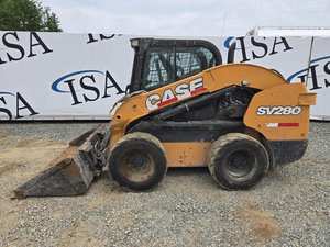 2017 SV280 Skid Steer Loader Puissant chargeur sur chenilles à mi-cadre avec noyau de pompe à moteur à cylindre hydraulique Huade - Product Image 4