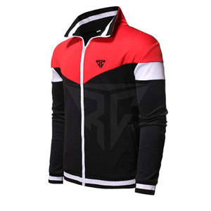 Conjunto Deportivo Personalizado para Hombre, 100% Algodón, Nuevo Diseño, Patrón Sólido, Dos Piezas, Invierno, Ecológico, Secado Rápido, Resistente al Viento - Product Image 2