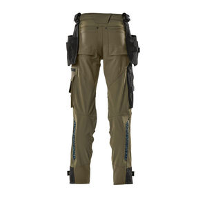 กางเกงคาร์โก้ผู้ชายผ้าฝ้ายโพลีเอสเตอร์ทอลายทแยงออกแบบได้ตามต้องการพร้อมเครื่องมือหลายกระเป๋า - Product Image 6