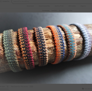 Waterproof Surfer Macrame <b>Bracelet</b>/<b>anklet</b> *CUSTOMIZABLE* - Product Image 3
