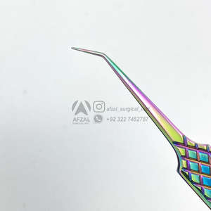 แหนบปลายขนตาสำหรับเครื่องมือความงามแหนบปลายไฟเบอร์ตกแต่ง2025ฉลากส่วนตัว2025 - Product Image 3