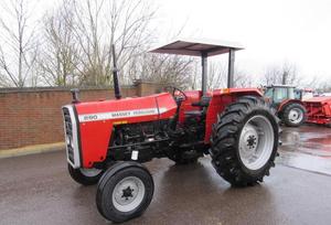 Tractor Massey Ferguson 82hp 290 modelo/2WD MF290 maquinaria agrícola a la venta - Product Image 4