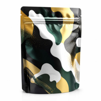 Op maat gedrukte matte afwerking staande ziplock zakken van Mylar, voedselveilige gelamineerde materiaalverpakkingen