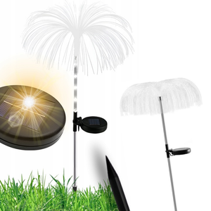 SOLAR LAMP 2PCS/GARDEN <b>LED</b> SQUARE PUNCHING <b>LIGHT</b> - Product Image 1