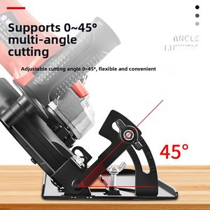 कोण ग्राइंडर कटिंग मशीन रूपांतरण फ्रेम बहुक्रियाशील आधार सार्वभौमिक काटने उपकरण लकड़ी धातु टाइल प्लास्टिक के लिए - Product Image 5