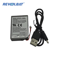 Revolbat Batterie Li-ion de remplacement pour manette PS4 Pro/Slim KCR1410 LIP1522 3.7V 2000mAh