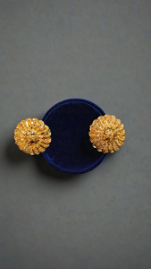 Wholesale <b>Earrings</b> Set with Traditional Designed 22CT Gold Plated Jhumka Style <b>Earrings</b> Jewelry for Women Wear - Product Image 3