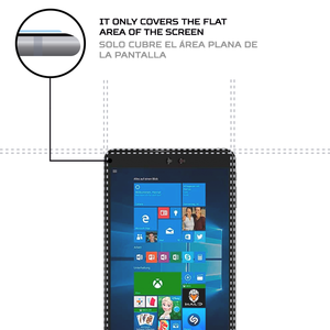 ฟิล์มกันรอยหน้าจอ ANTISHOCK สำหรับเมดิออน ไลฟ์แท็บ E8201T แท็บเล็ตฟิล์มป้องกันระดับพรีเมียม - Product Image 4