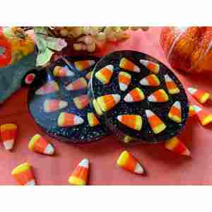 Posavasos hecho a mano para niños más vendidos, forma personalizada, exportador de resina de madera de nogal DE LA India con alta calidad - Product Image 1